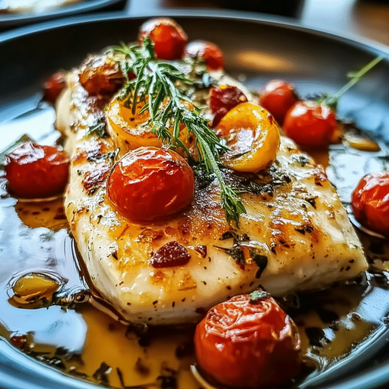 Aromatic Baked Fish